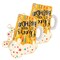 Betallic® 27 Inch Happy Birthday Fun Confetti Beer Foil Mylar Balloon